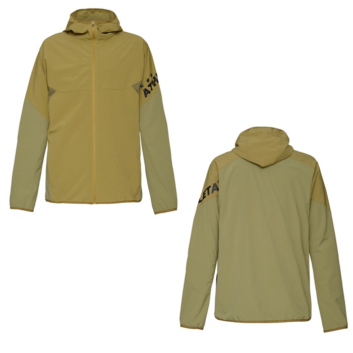 ATHLETA - アスレタ　ウィンドウォームジャケット　メンズサッカー　防寒　ゴールド　XL 新品 アスレタ ウィンドウォームジャケット メンズサッカー 防寒