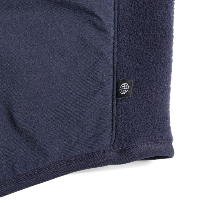 アディダス　プロフェッショナル　ハーフジップ　裏起毛　ネックウォーマー アディダス プロフェッショナル ハーフジップ 裏起毛 ネック