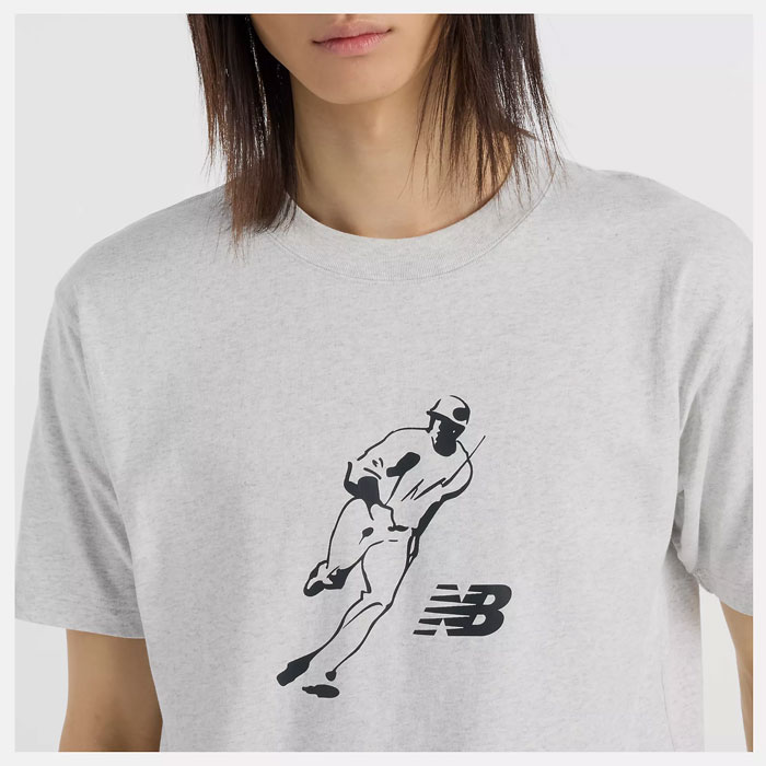 野球 ニューバランス Tシャツ NewBalance ウェア 半袖 シャツ クルー