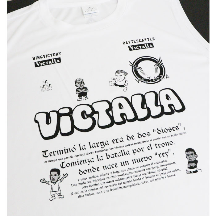 ヴィクターリャ Victalla ノースリーブ nuevas estrellas 2026モデル サッカー フットサル ウェア プラクティスシャツ ゲームシャツ タンクトップ スポーツ 練習着 メンズ レディース (VC007NS)