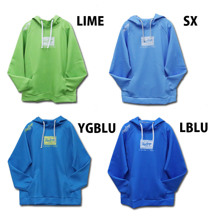 野球 Rawlings フジスポオリジナルパーカー Rawlings フード付き