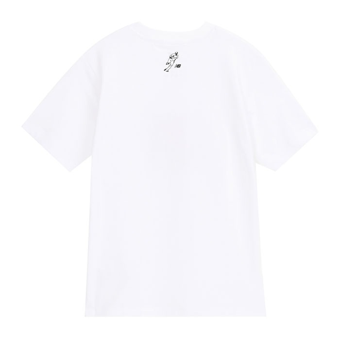 野球 ニューバランス ジュニア Tシャツ NeWBalance スポーツ 半袖 シャツ 大谷翔平 MLB キッズ 子供 (YT51747-WT)