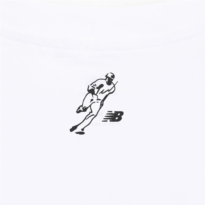 野球 ニューバランス ジュニア Tシャツ NeWBalance スポーツ 半袖 シャツ 大谷翔平 MLB キッズ 子供 (YT51747-WT)