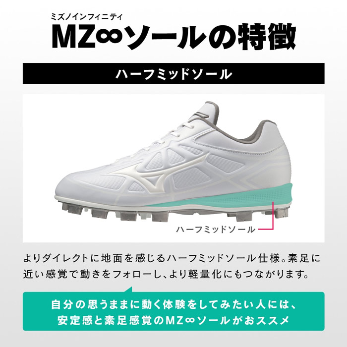 ミズノ ライトレボバディー ∞ mizuno 【野球・ソフト】 シューズ スパイク ポイントスパイク 練習 試合 部活   (11GP2321)