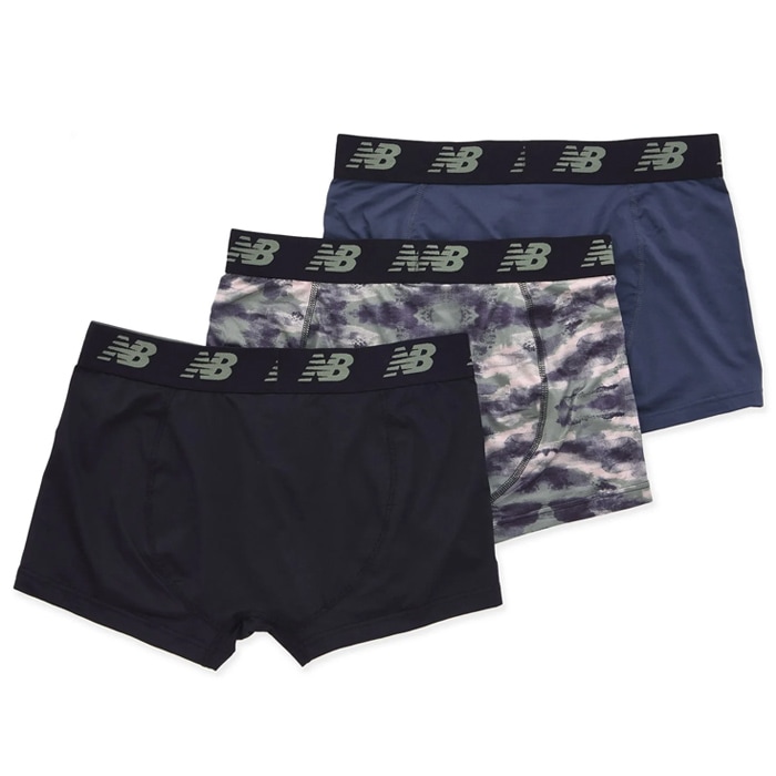ニューバランス プレミアムボクサーパンツ 3インチ 前閉じ 3PACK New