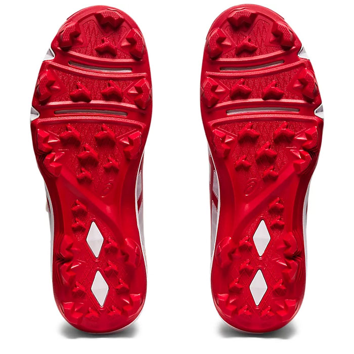 桃太郎　asics 野球スパイク　シューズ 赤 楽天市場】赤（ブランドアシックス）（スパイク｜野球・ソフト