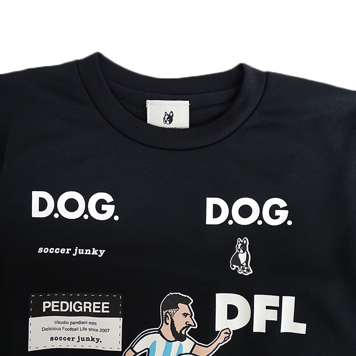 サッカージャンキー ジュニア ワークアウト TEE DRIBBLEMAN+4 SOCCER JUNKY 【サッカー・フットサル】 ウェア 半袖 プラクティスシャツ プラシャツ Jr 子供 キッズ (SJ22P58K)