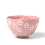 美濃焼 抹茶碗 ピンク小茶碗