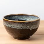 美濃焼 OF天の川ブラウンうのふ抹茶碗