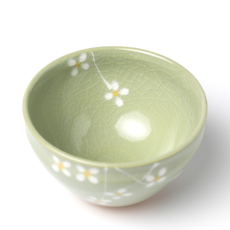 美濃焼 織部抹茶茶碗｜抹茶道具｜京なごみオンラインショップ