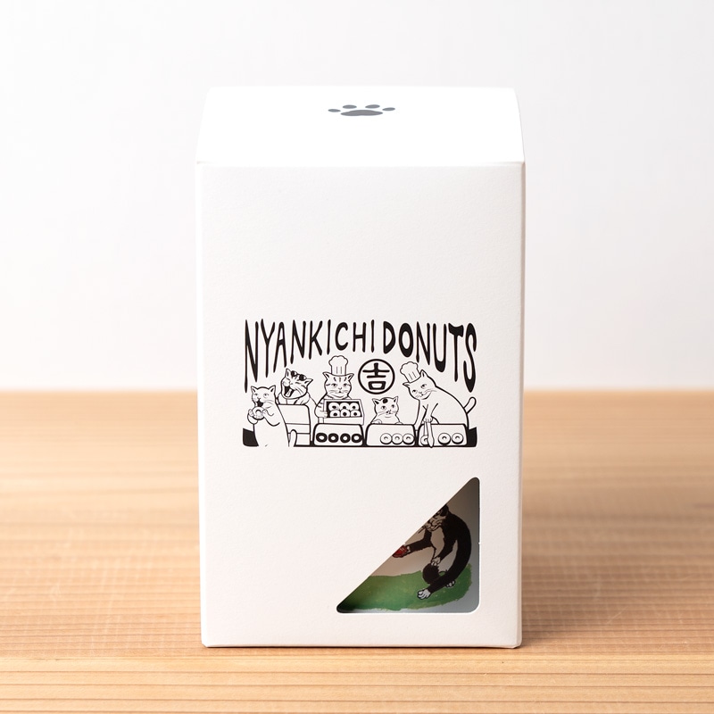 ネコカン にゃん吉ドーナツ｜茶缶の通販｜藤田茶園