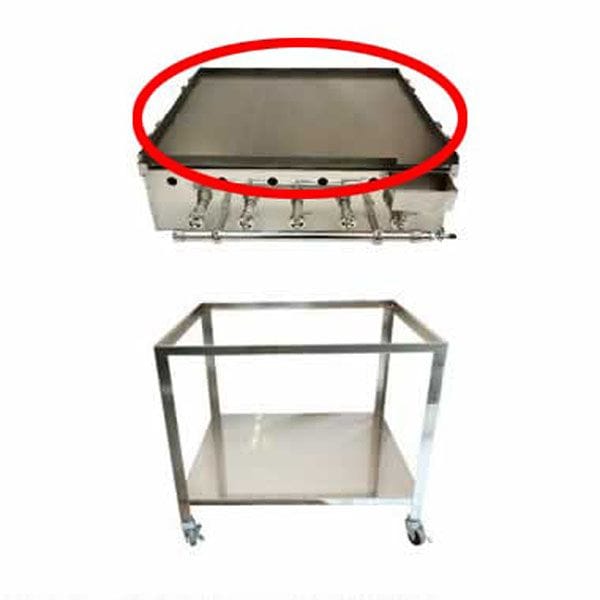 焼きそば鉄板焼 グリドル 四方囲｜鉄板焼道具｜藤田道具