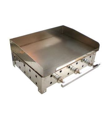 卓上式 鉄板焼 グリドル 四方囲｜鉄板焼道具｜藤田道具