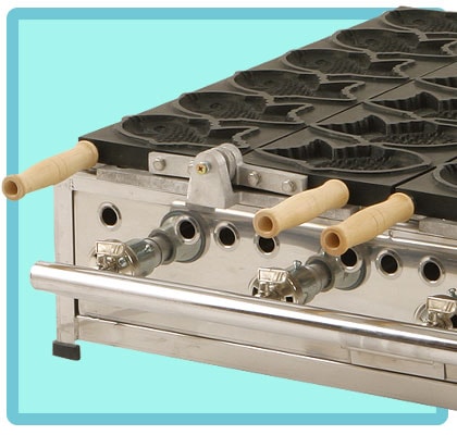 IKKたい焼き機 MTHAシリーズ（3連） ミニミニサイズ｜藤田道具