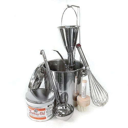 たい焼き備品7点セット GZC-02｜たい焼き道具｜藤田道具