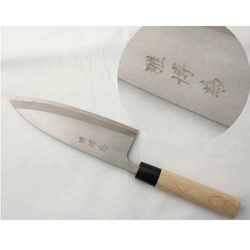 庖丁各種｜雅博為 出刃庖丁 180mm ハガネ｜藤田道具