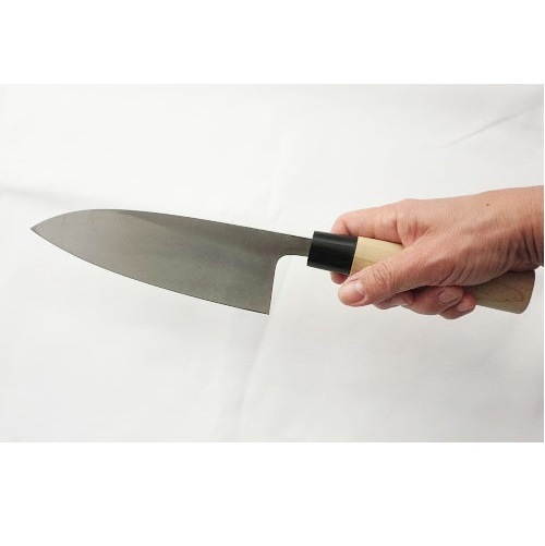 庖丁各種｜雅博為 出刃庖丁 180mm ハガネ｜藤田道具