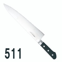 庖丁各種｜ミソノ モリブデン鋼 牛刀（両刃) 512｜藤田道具