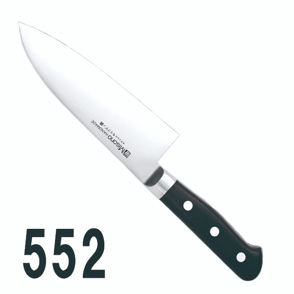 Misono 440 両刃包丁 モリブデン鋼 ミソノ Misono 包丁 三徳 440シリーズ 180mm 16クロムハイステンレス