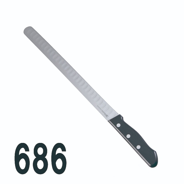 庖丁各種｜ミソノ モリブデン鋼 サーモンナイフ 686｜藤田道具