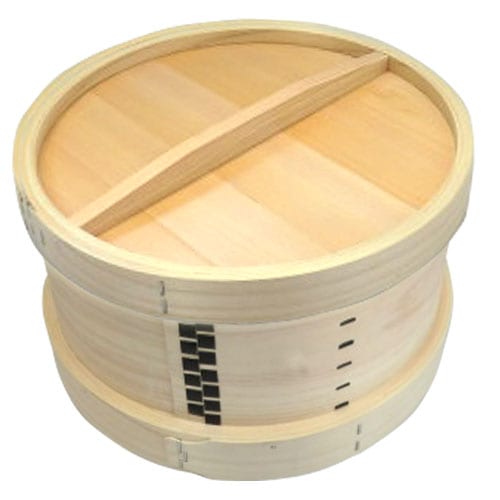 木製ふた6個組 板セイロ 24～36㎝ 専用ふた（木曽ヒノキ製）｜餅つき道具の事なら藤田