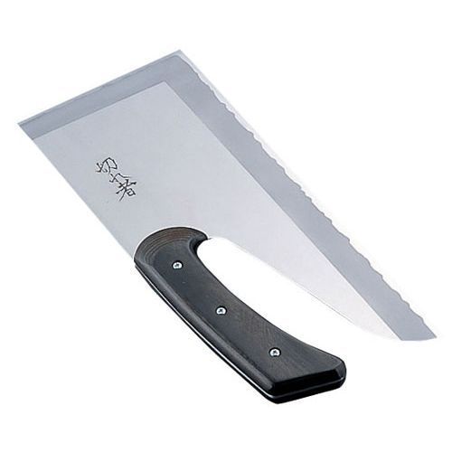 ステンレス鋼 別型 麺切包丁 切れ者 Ａ－００２０ ３３㎝ 切れ者 ステン別型 麺切庖丁 33㎝ A-0020｜そば・うどん