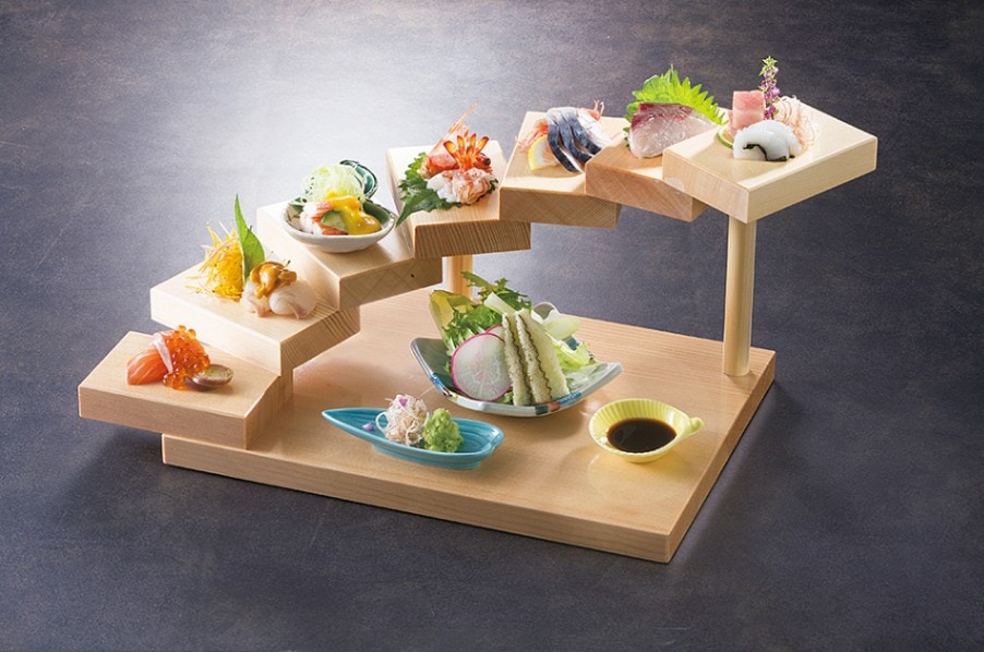 立体盛込 段々 七段｜寿司道具