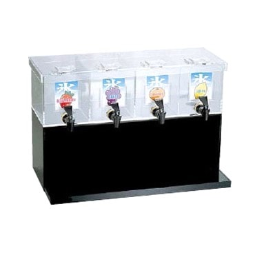 ジャスティNA シロップディスペンサー4連 M