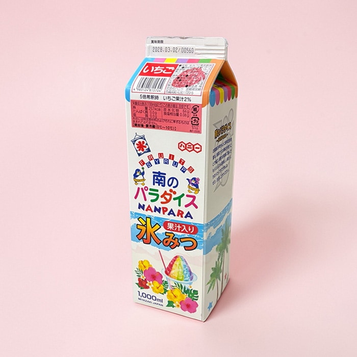 かき氷出品1 こだわりの材料販売｜かき氷機レンタル専門店