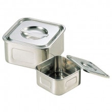 モリブデン 深型 角キッチンポット目盛付