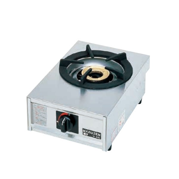 ガステーブルコンロ親子（自動点火）一口コンロ M-201C｜厨房機器