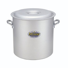 アルミ大型寸胴鍋 蓋・おたま付き 寸胴鍋 アルミ フタ 厨房器具 2