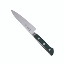 正本 ハイパーモリブデン鋼 ツバ付 ペティナイフ(両刃)15cm