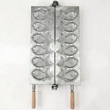 マルエフたい焼き器 2連式6匹用｜たい焼き道具｜藤田道具