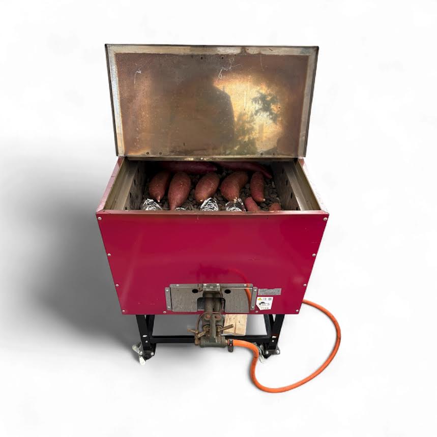 藤田道具　ガス式焼き芋機 いもランド用 とうもろこし焼き機｜焼き芋機の販売 藤田道具