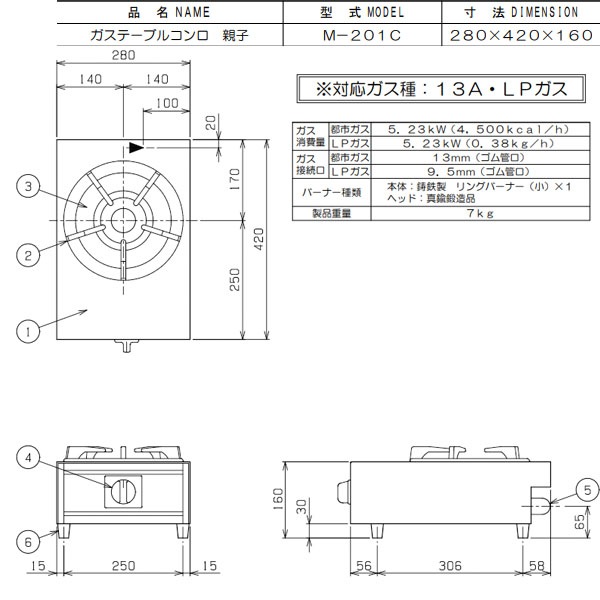 �����ơ��֥륳����ƻҡʼ�ư���С˰������� M-201C
