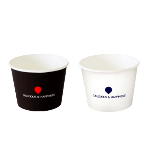 TOMI紙カップ 白 / 黒 (50個入)｜藤田道具