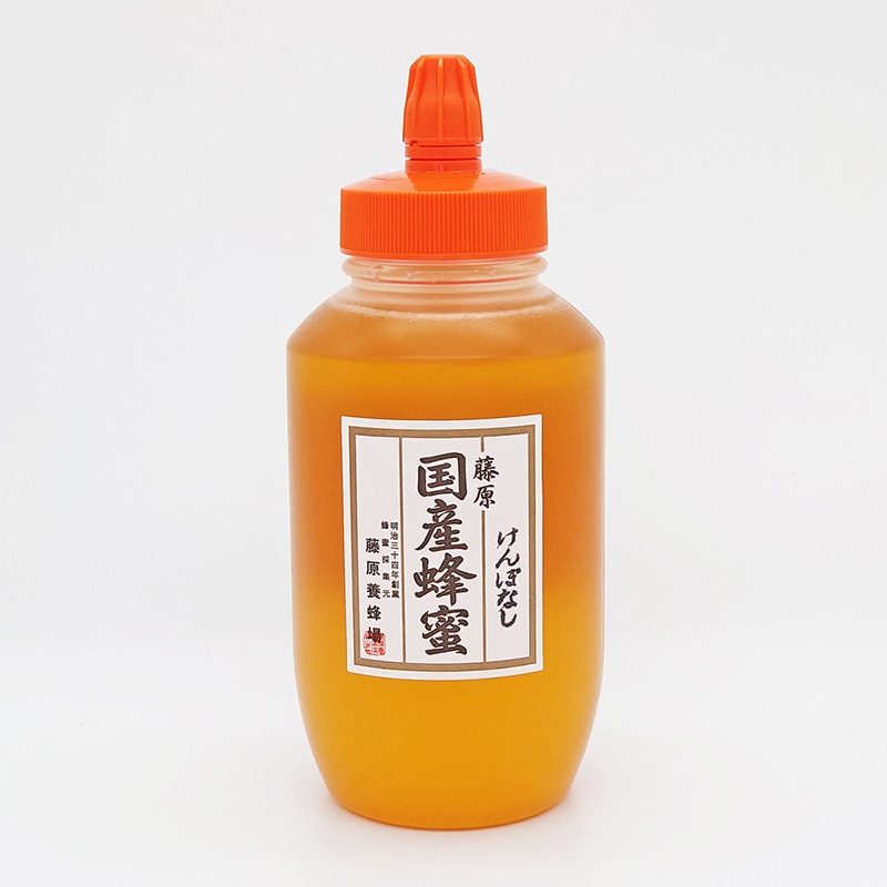 藤原国産蜂蜜（国産） ケンポナシ 1,000g（1kg） ポリ容器 ｜ 藤原養蜂場