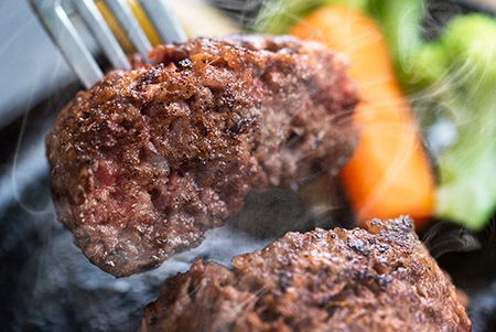 手ごねハーブ牛ハンバーグ＜生＞ 6個セット