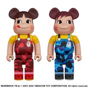 BE��RBRICK BAPE® �� �ڥ������ & �ݥ������ 1000%(2�Υ��å�)
