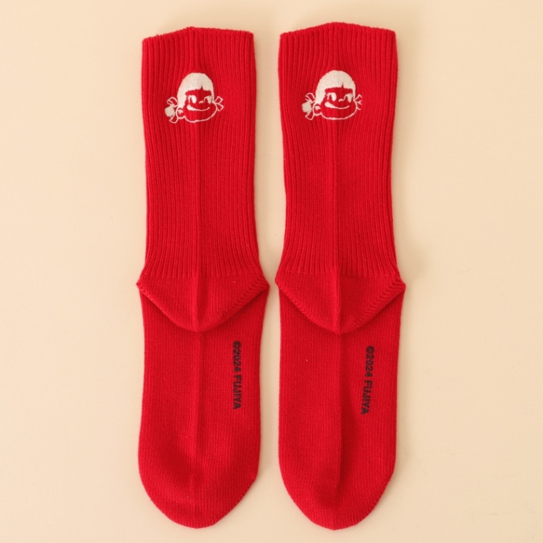 ☆ギフトにも☆関税送料込【A BATHING APE】刺繍ソックス 2color ☆ギフトにも☆関税送料込【A BATHING APE】刺繍ソックス 2color