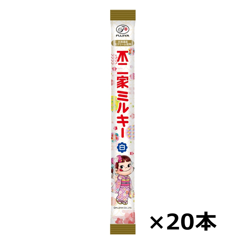 千歳飴(白) 20本入りの通販｜不二家「ファミリータウン」