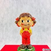 ペコちゃんぬいぐるみチェーン　18体 ペコちゃんぬいぐるみチェーン 18体