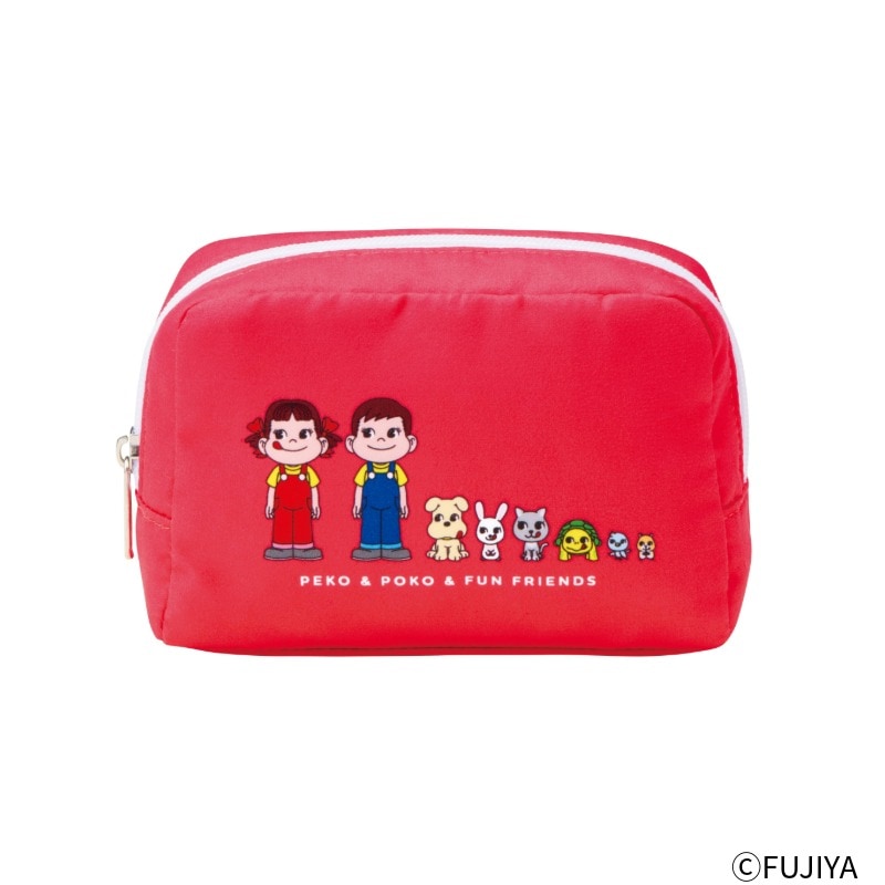 ペコちゃんポコちゃんとゆかいな仲間たち リバーシブルポーチの通販
