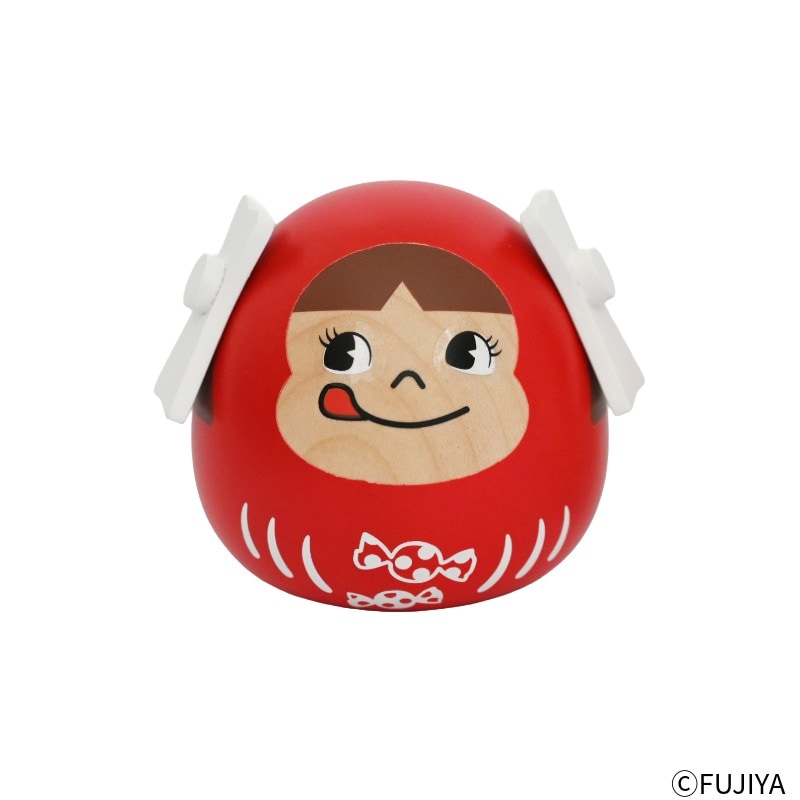 開運！ペコちゃん 赤だるまの通販｜不二家「ファミリータウン」