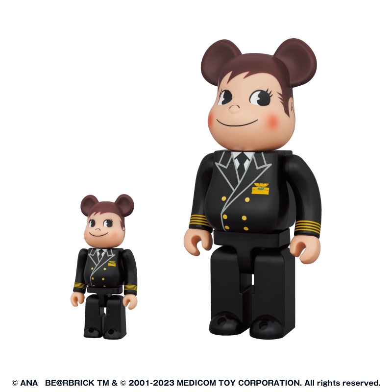 BE��RBRICK for ANA��CAPTAIN �ݥ������ �� CA10���� �ڥ������100% & 400% 4�Υ��å�