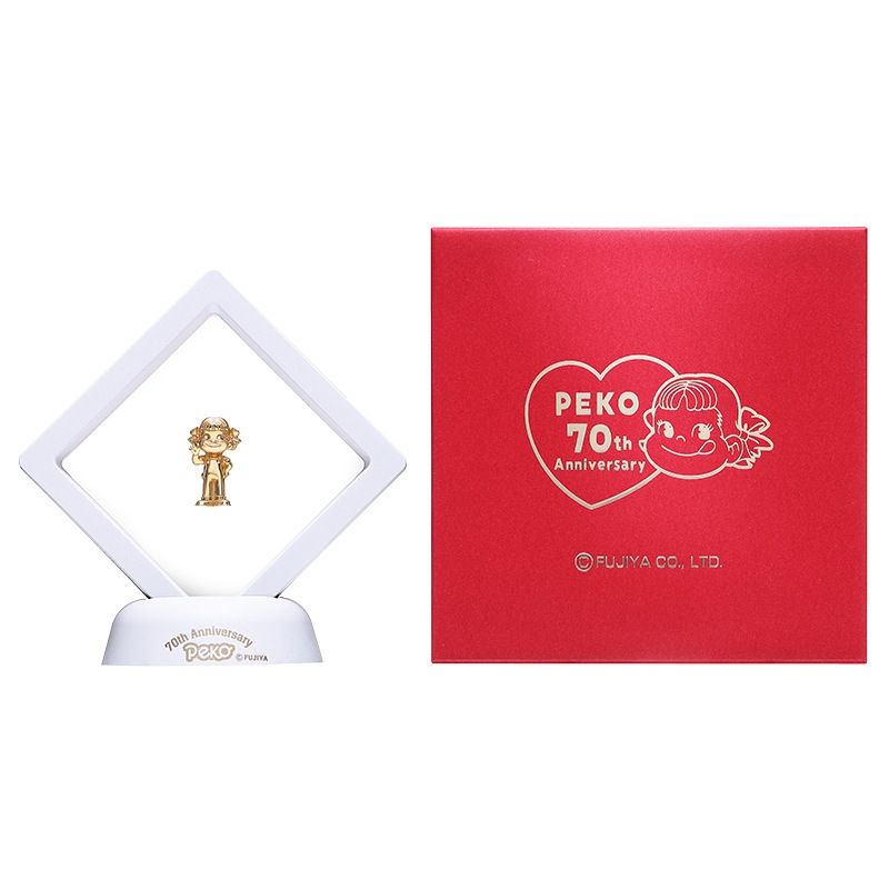 PEKO 70th Anniversary ペコちゃん フィギュア シルバー PEKO 70th Anniversary ペコちゃんフィギュア シルバー不二家