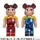 BE��RBRICK BAPE® �� �ڥ������ & �ݥ������ 1000%(2�Υ��å�)