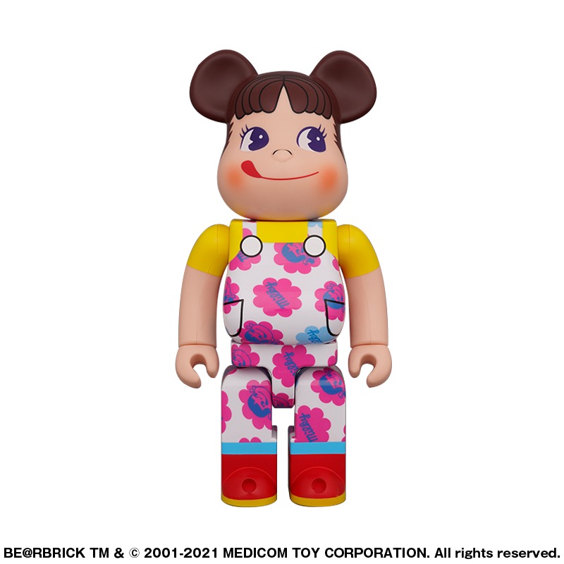 MEDICOM TOY - BE＠RBRICK ペコちゃん ミルキー70周年デザイン 400%&amp;100% be@rbrick ペコちゃん ミルキー70周年デザイン 400%100%（BE