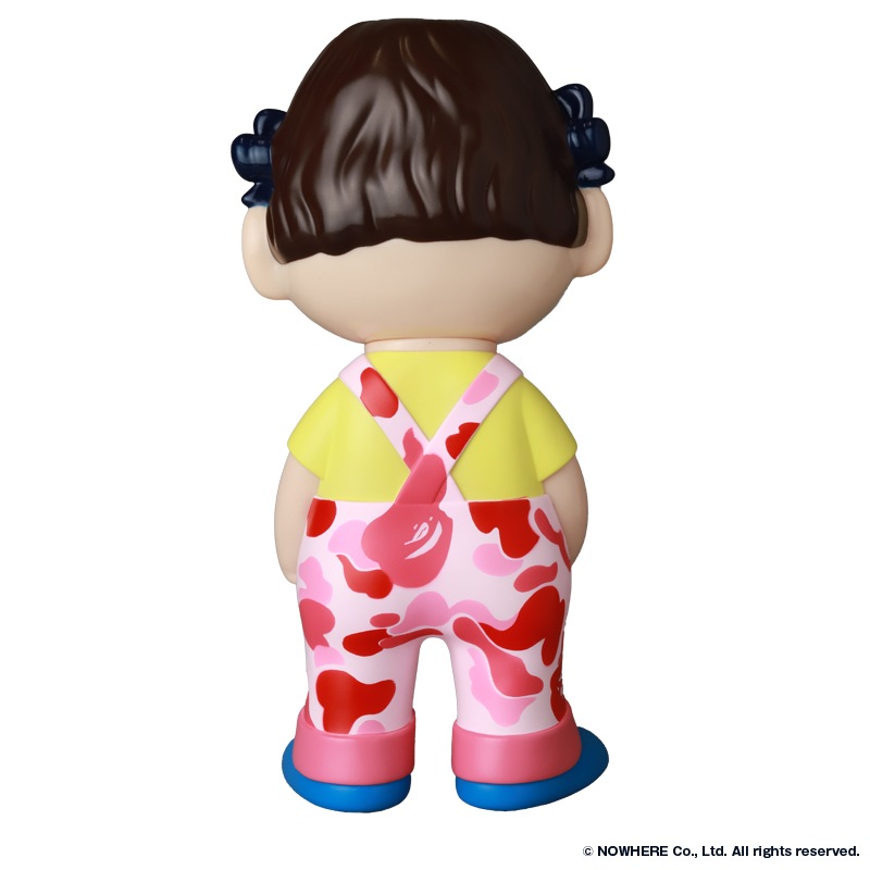 不二家 ソフビコレクション ベイプ × ペコちゃん （グリーン、ブルー、ピンク） 不二家ソフビコレクション BAPE ペコちゃん GREEN PINK BLUE